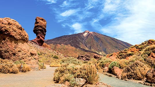 Mount Teide on the island of Tenerife in the Canary Islands